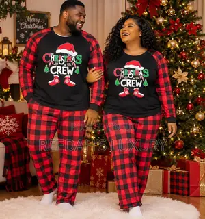 Adults Matching Christmas Pyjamas