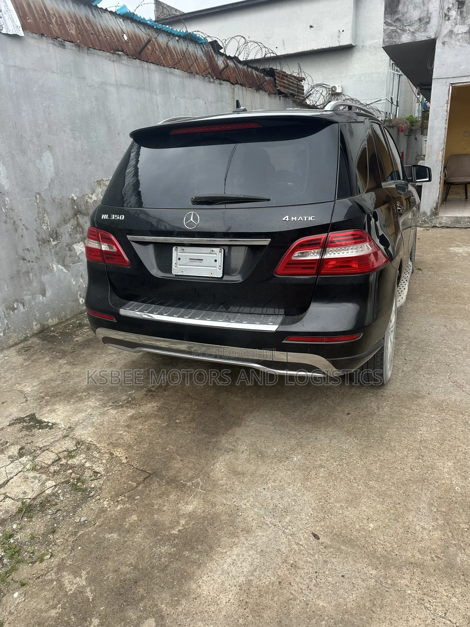 Mercedes-Benz M Class ML 350 4Matic 2012 Black