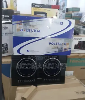 Polystar Infrared Built-in Electric Cooker With 2 Burners | PV-JY502GA