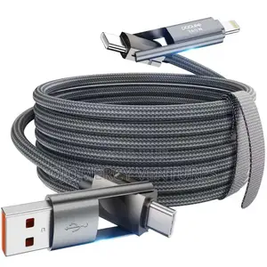 Poolee PowerFlex Multi-Connector Fast-Charging Data Cable