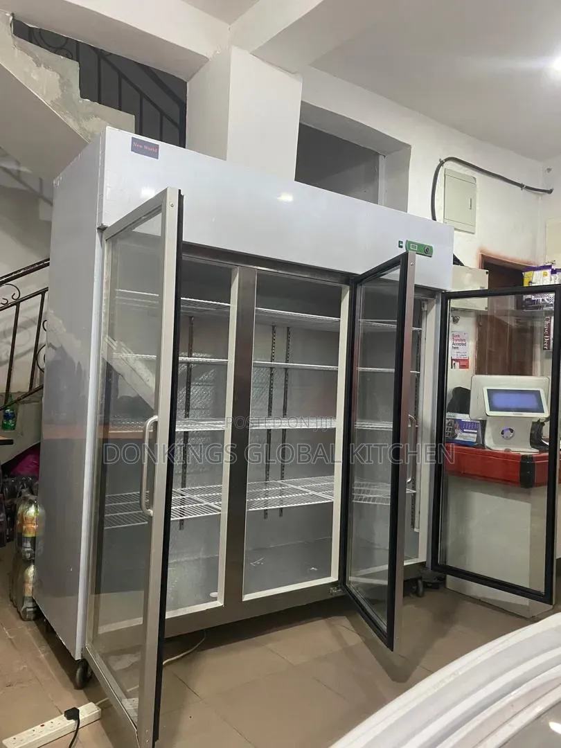 3 Doors Stainless Steel Refrigerator