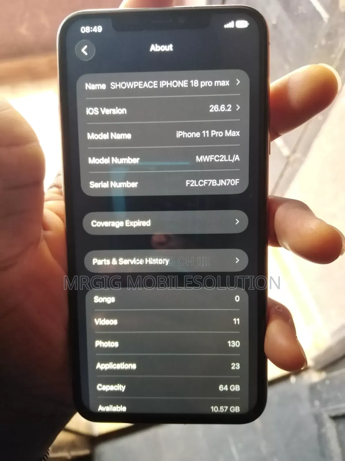 Apple iPhone 11 Pro Max 64 GB Gold