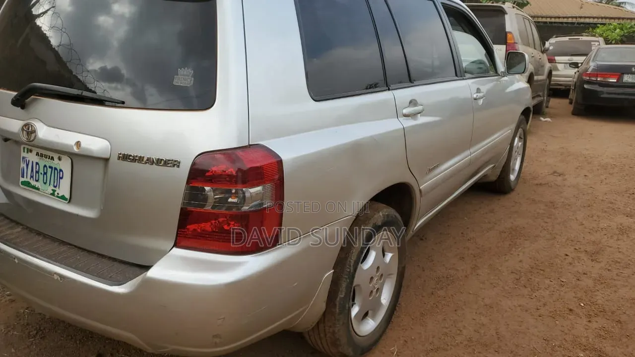 Toyota Highlander Limited V6 2006 Silver