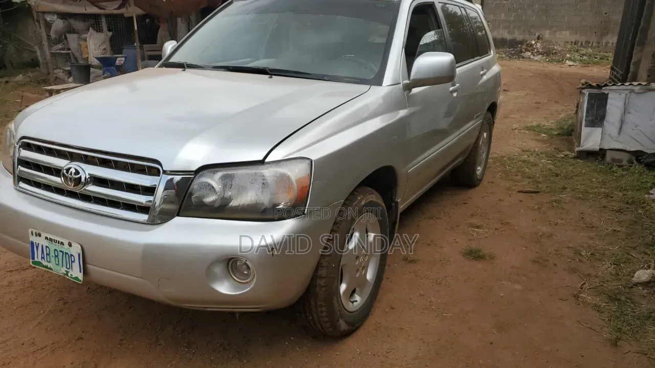Toyota Highlander Limited V6 2006 Silver