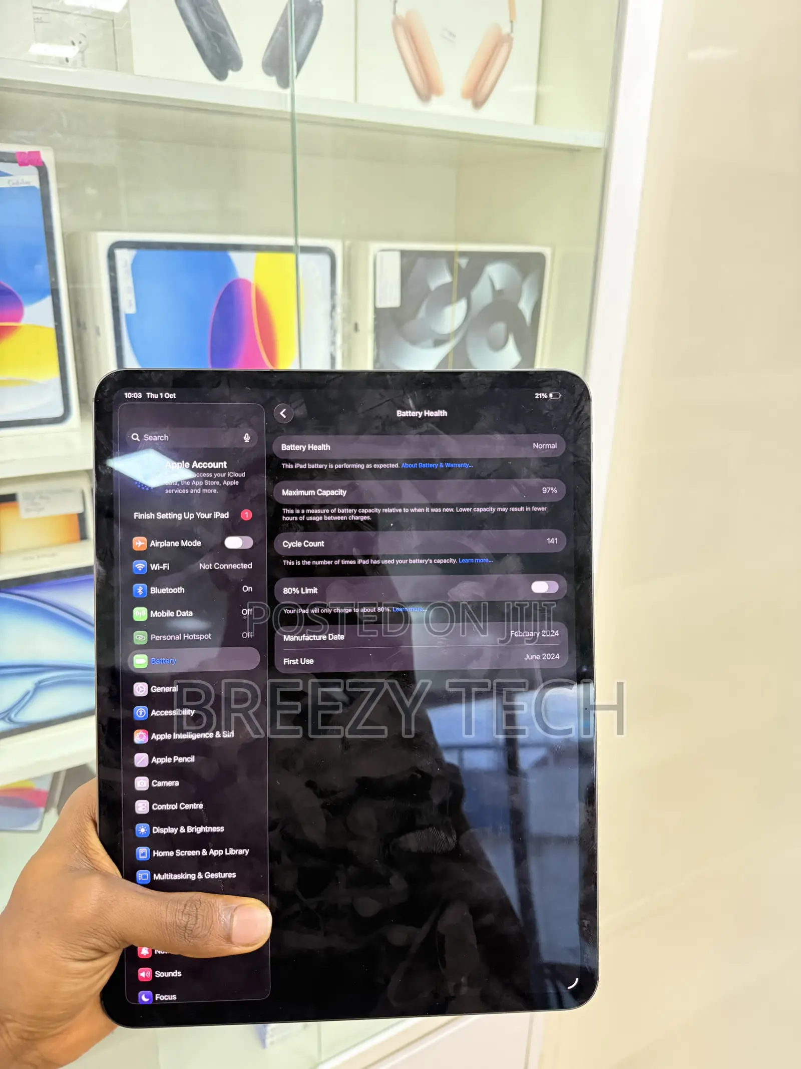 Apple iPad Pro 13 (2024) 256 GB Black
