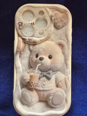 Set of 3 Cute & Aesthetic iPhone 15 Pro Cases (48 Chars)