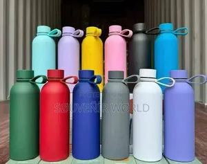 500ml/Matte Vacuum Flask With Rope