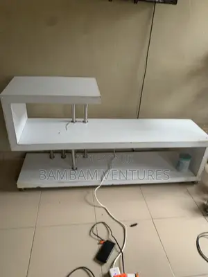 White TV Stand