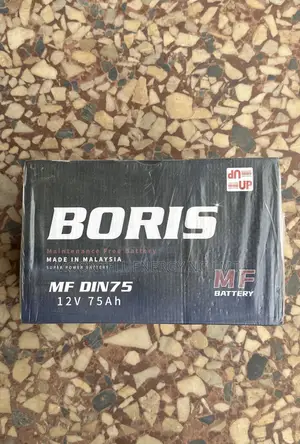 Made in Malaysia Battery 75amps.