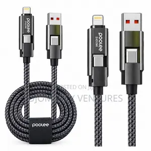 POOLEE CPX4 Pro Max 4-in-1 240W Charging Cable
