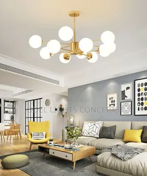 Luxury by 12 Bulb Nordic Chandelier