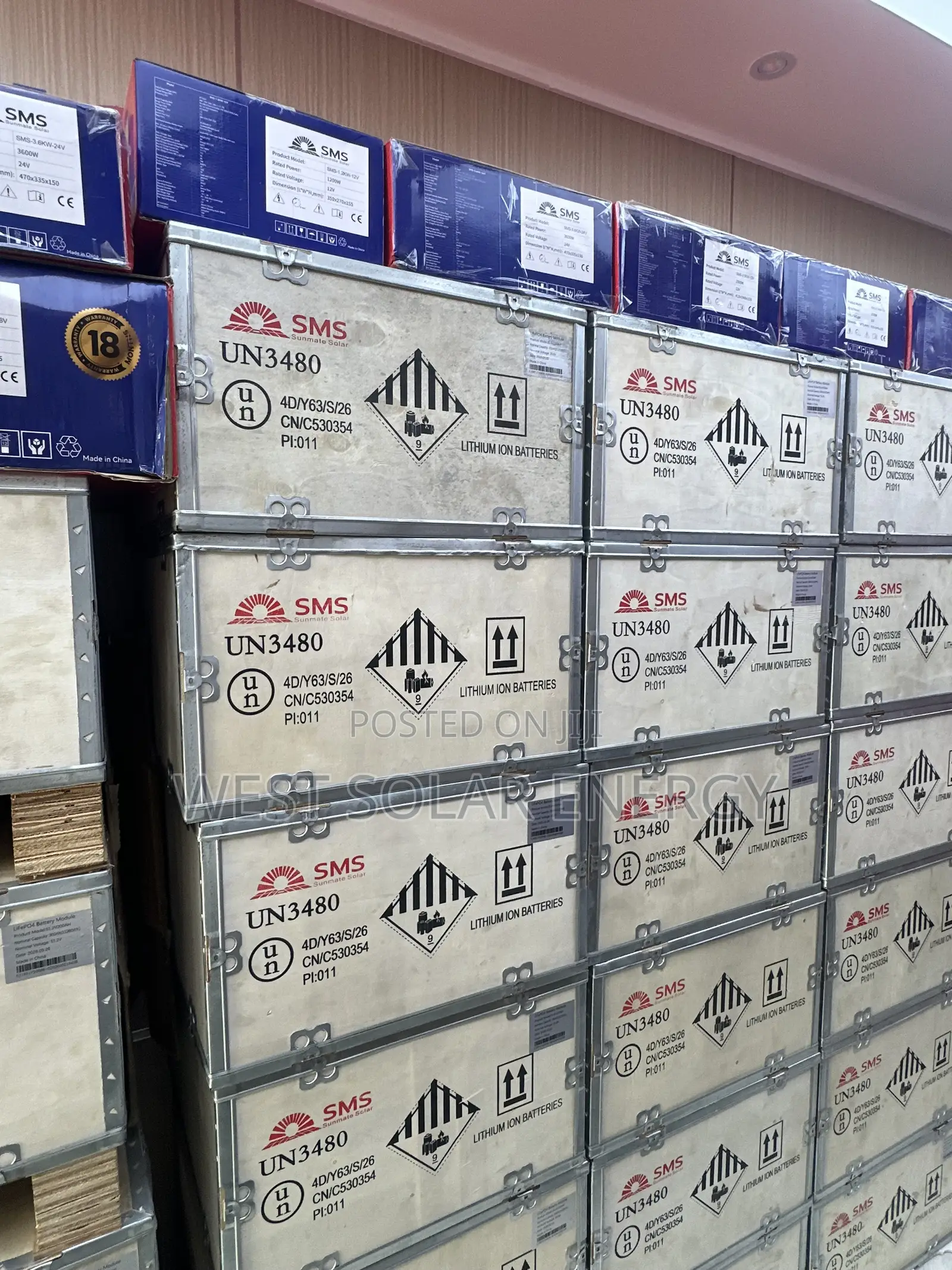 5kwh 24V SMS Lithium Ion Battery
