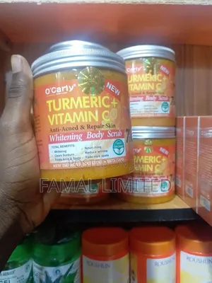 Tumeric Vitamin C Whitening Body Scrub