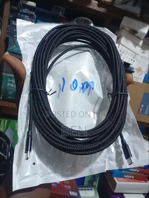 Generic 10m Type C to Type C Fast Charging Braided Cable