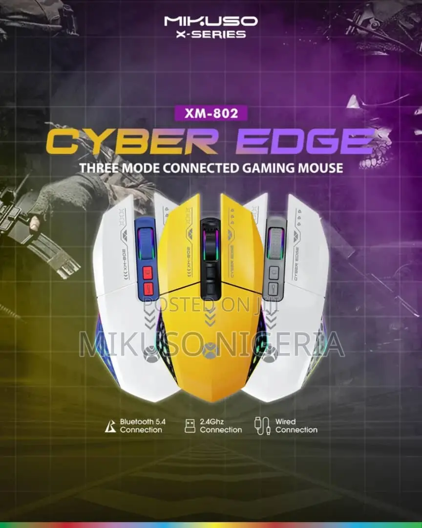Mikuso Cyber Edge Xm-802 Gaming Mouse