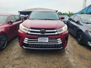 Toyota Highlander Limited 4dr SUV AWD (3.5L 6cyl 6A) 2015 Red