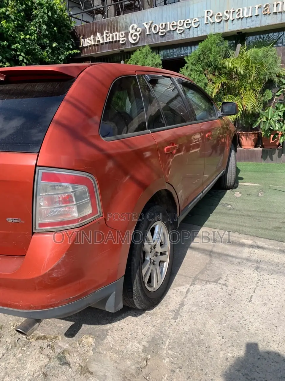Ford Edge 2008 Red