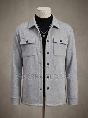 Soft Cotton Overshirt Jacket