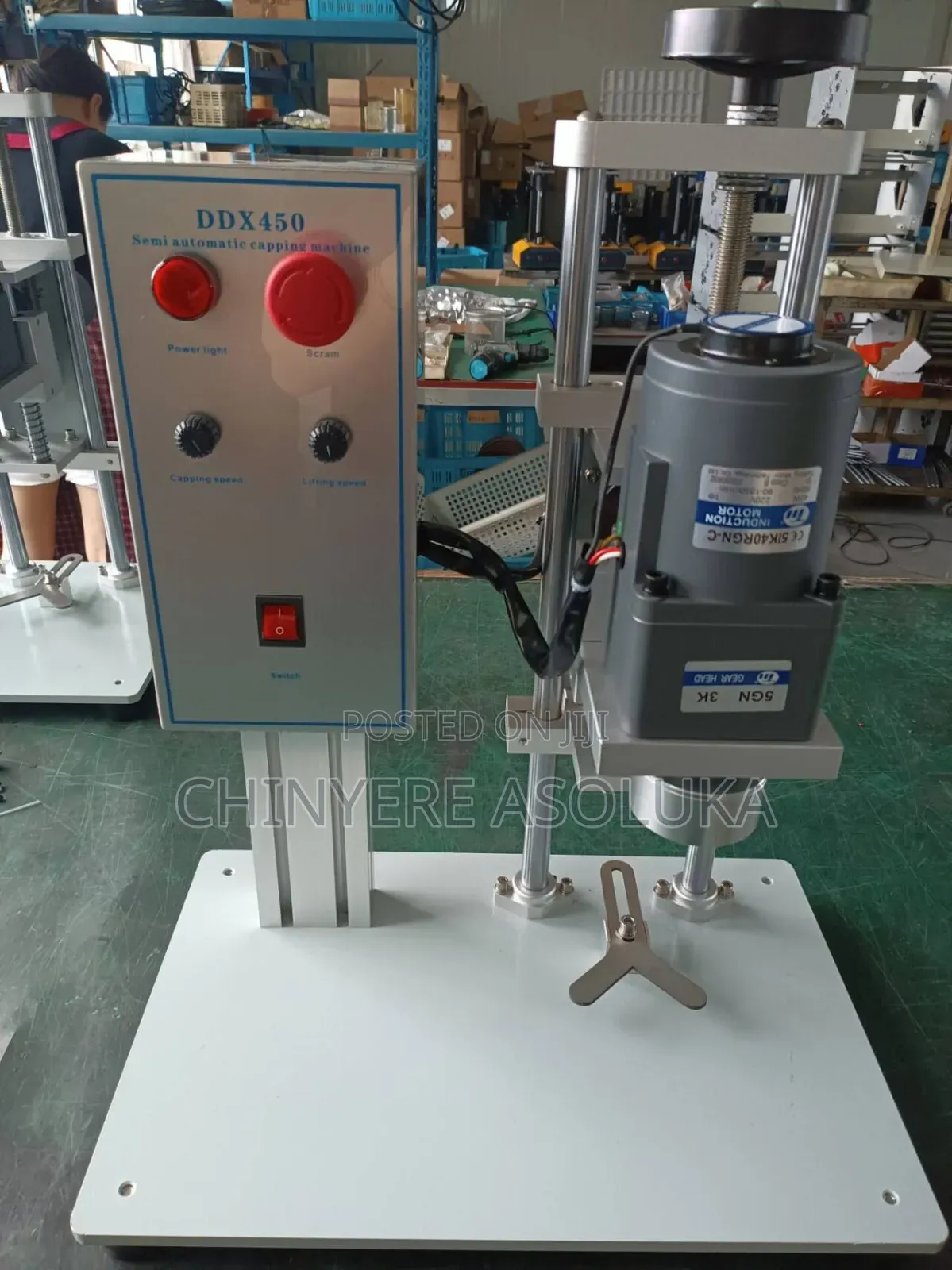 Table Top Electric Capping Machine