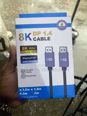 8K DisplayPort 1.4 DP - DP Cable
