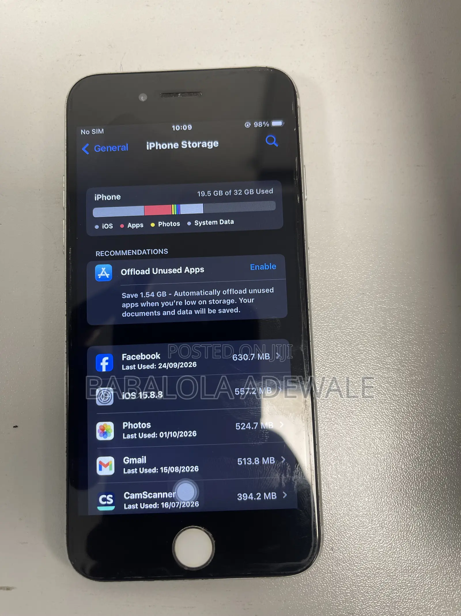 Apple iPhone 7 32 GB Silver