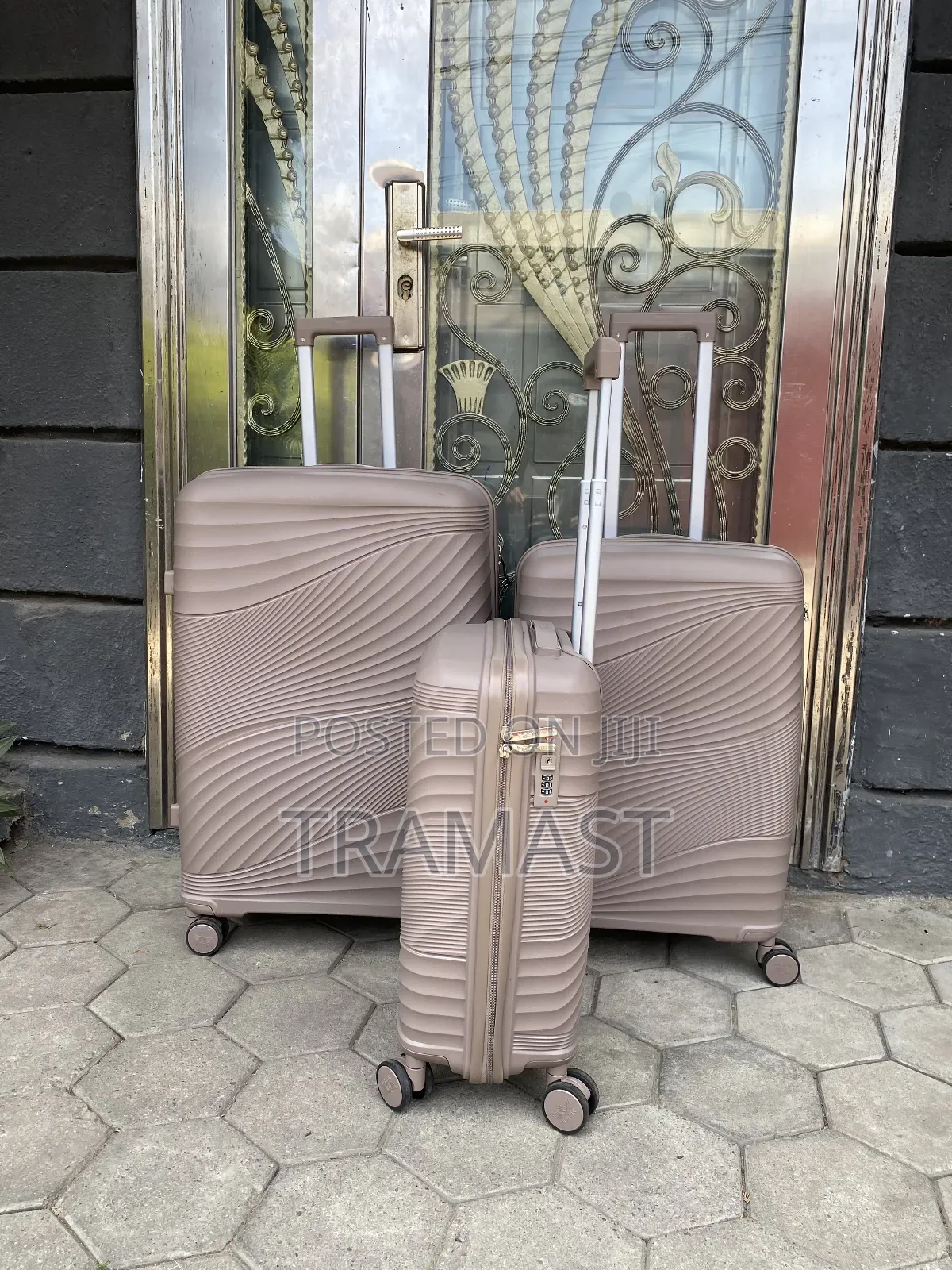 Jing Pin Rubber Luggage by 3