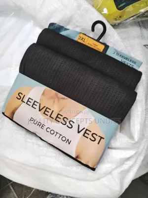 M&S Black and White Singlets