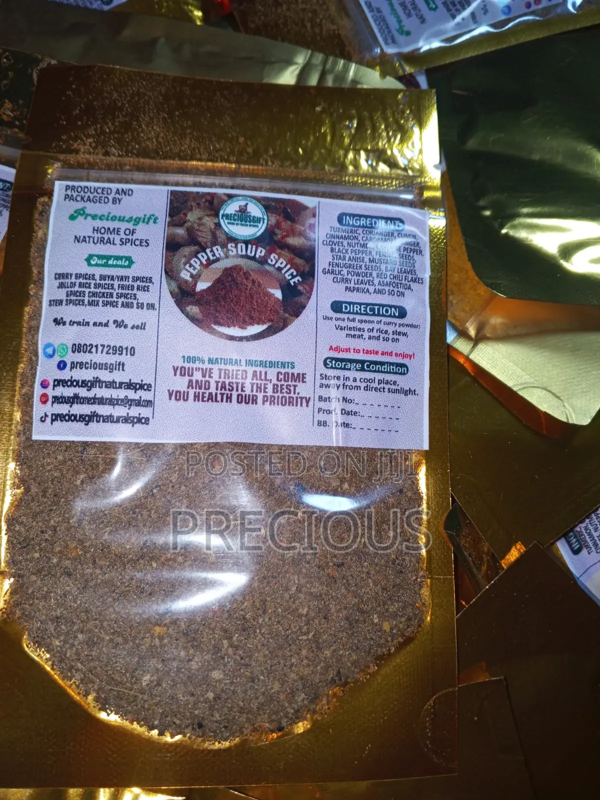 PEPPER Soup Spices