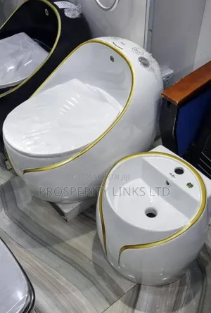 Luxury England WC With Luxury Basin