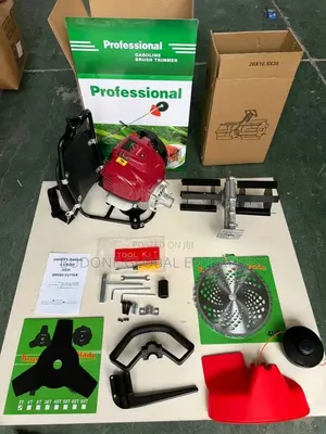 Professional 4-Stroke Brush Cutter GX35 Gasoline Complete Set