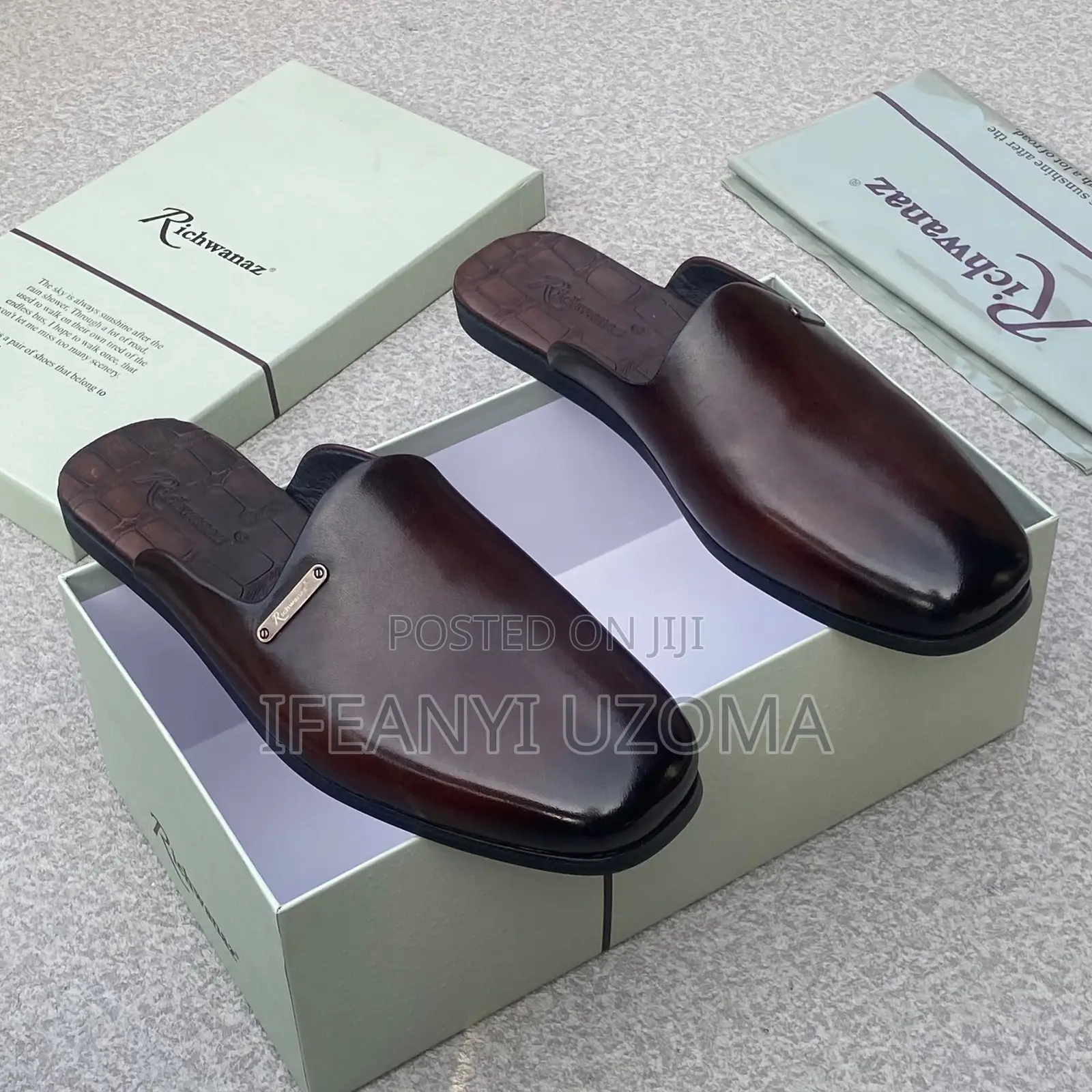 High Standard Leather Half Shoe