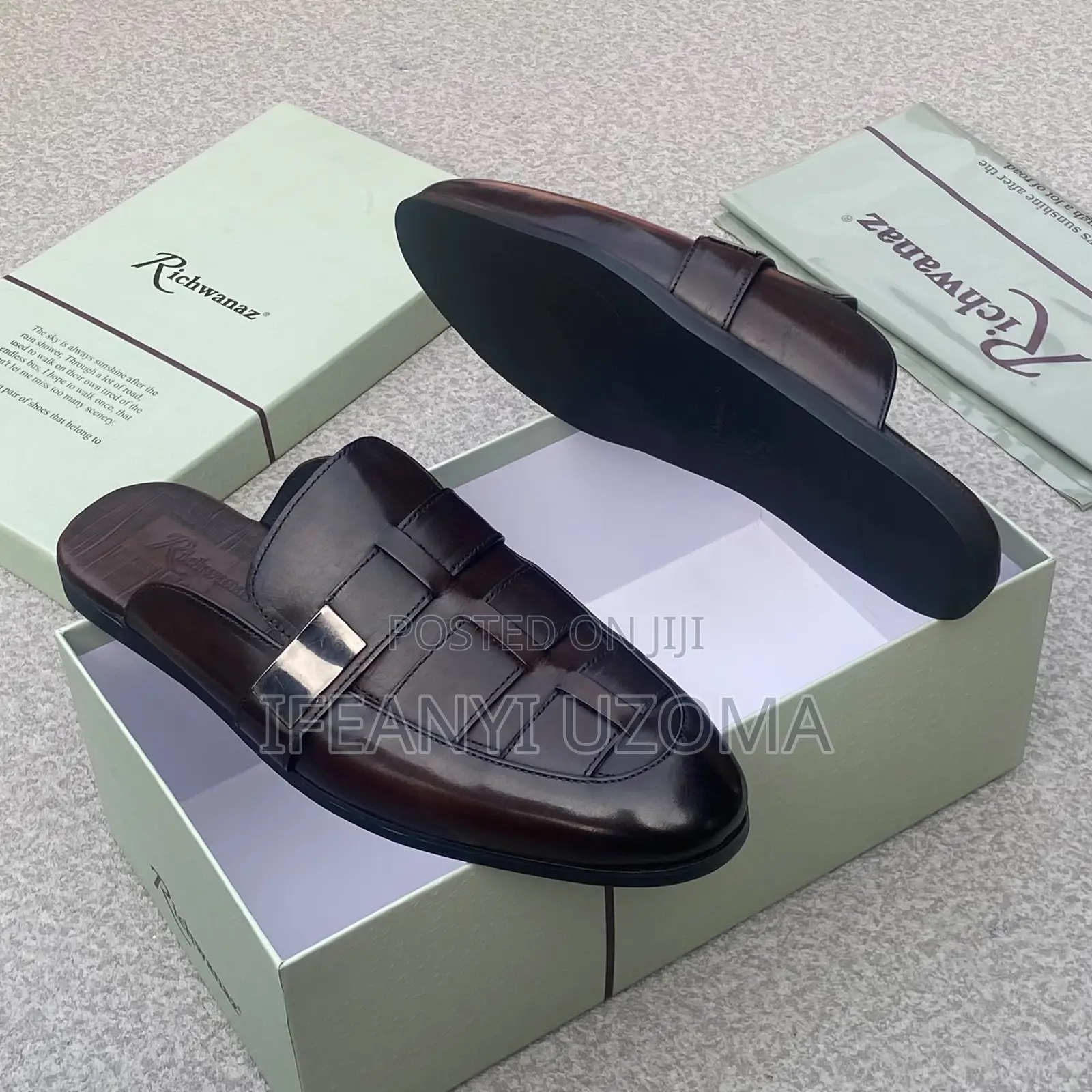 High Standard Leather Half Shoe