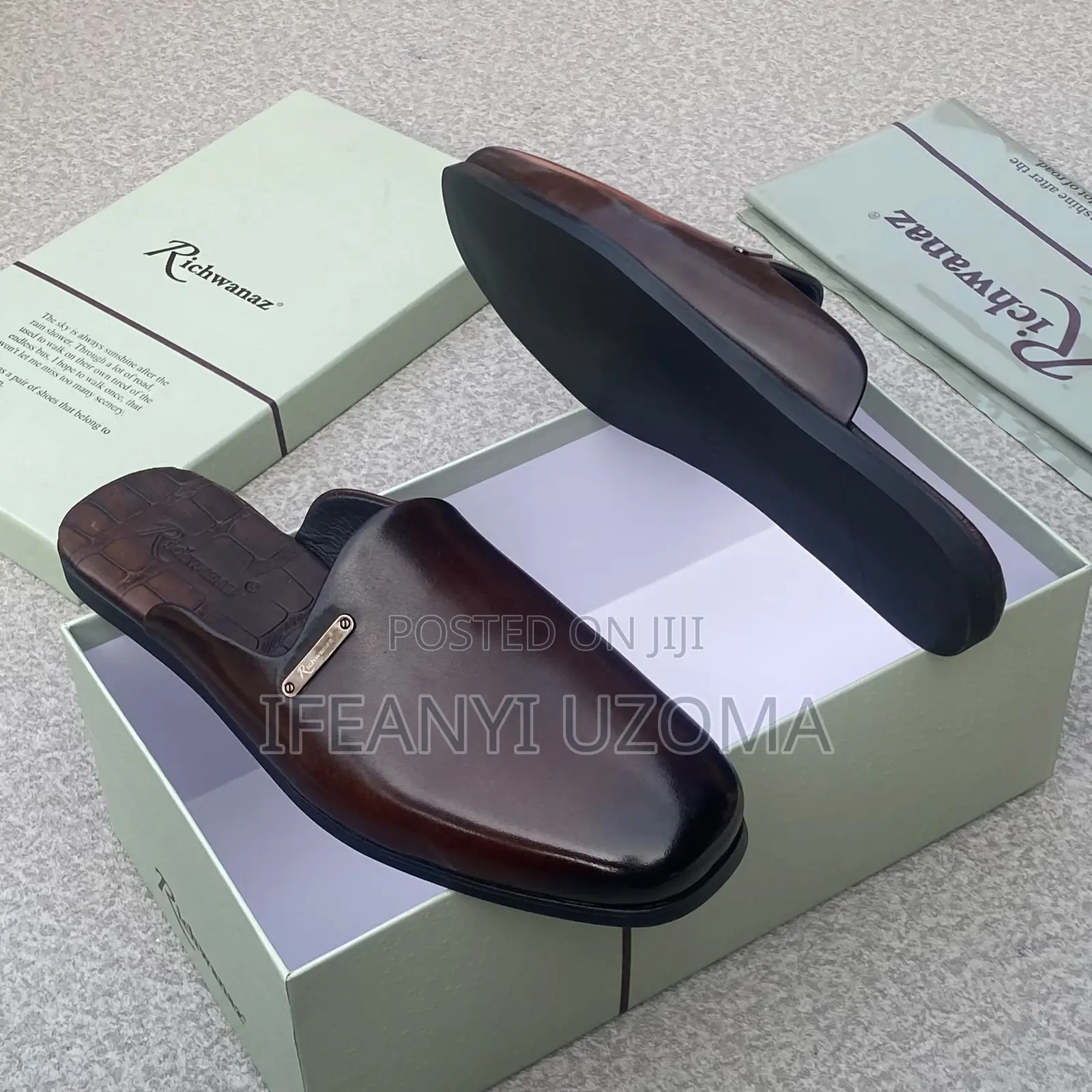 High Standard Leather Half Shoe
