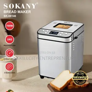 Sokany Bread Maker. SK-08146 - 700W Automatic Bread Machine