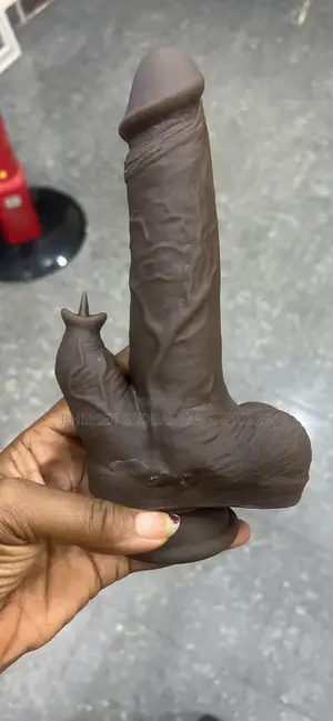 Dildo Vibrating and Thrusting Dildo