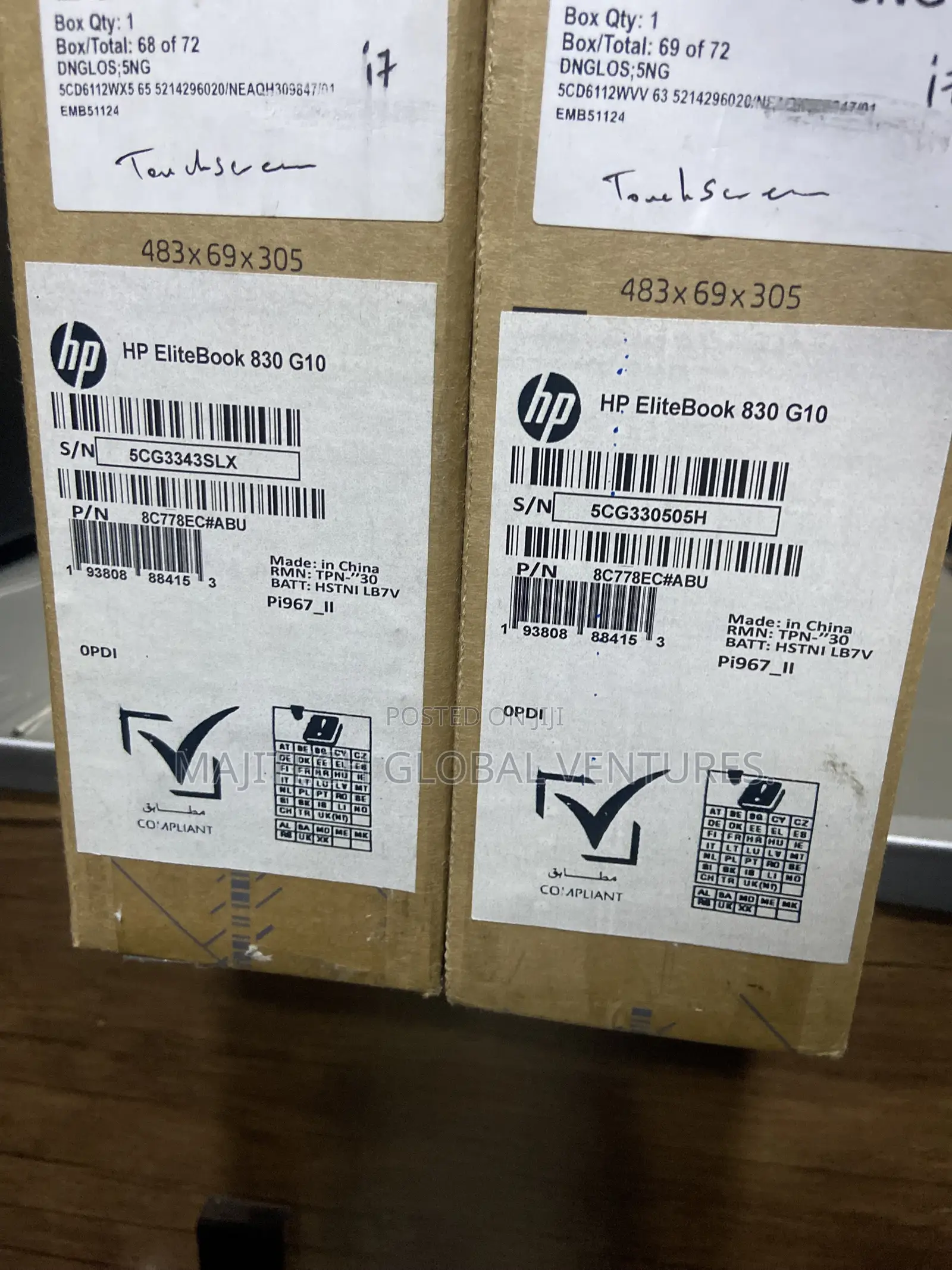 New Laptop HP EliteBook 830 32GB Intel Core i7 SSD 512GB