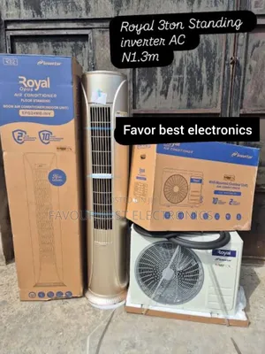 New Royal 3Ton Floor Inverter AC (Gold Face) Energy Saving Copper 