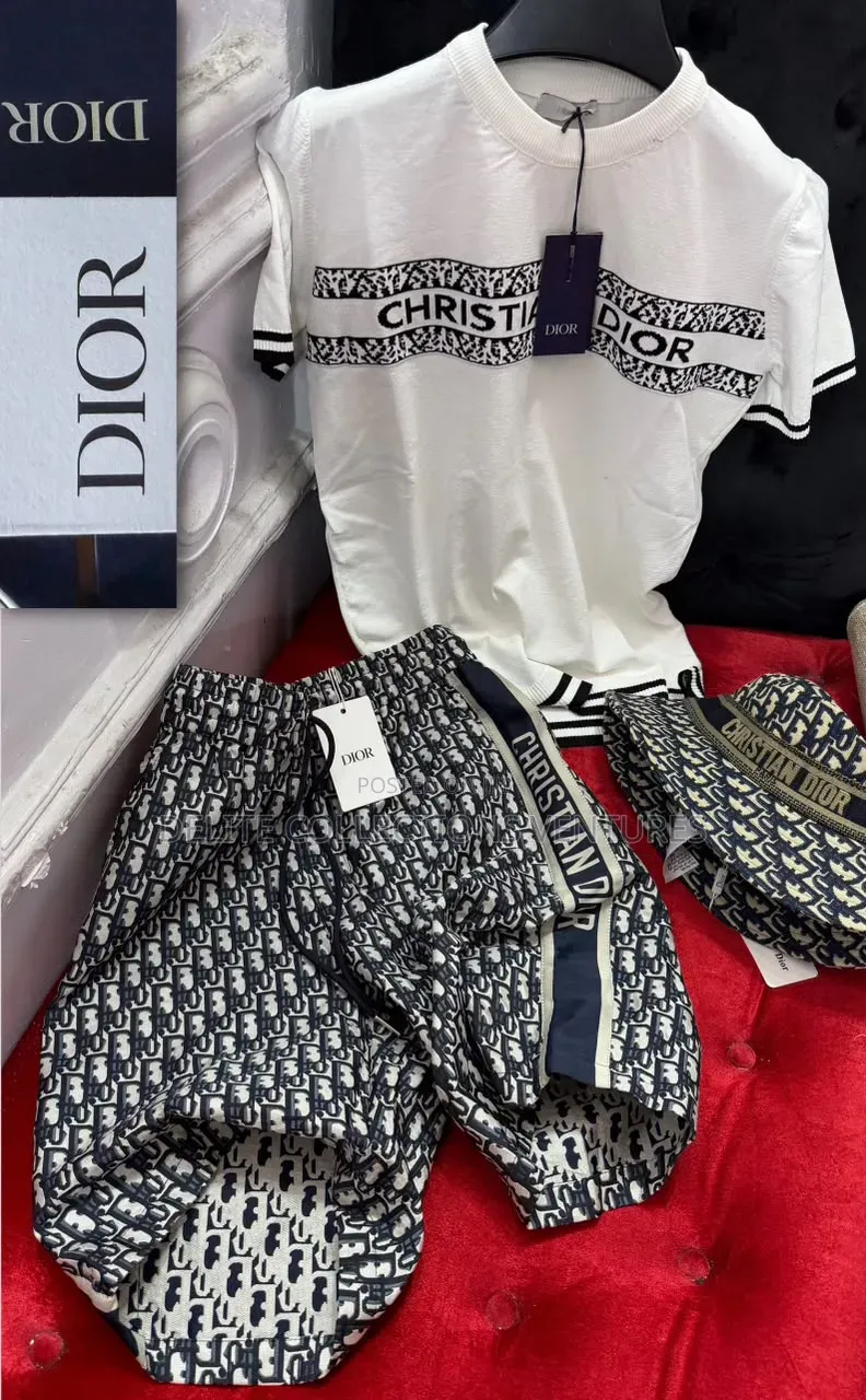 *Original Luxury Design Dior Combo Outfit Available Now in Store