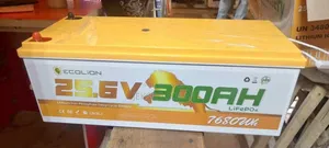 7.6kw, 24v Flat Ecolion Lithium Battery