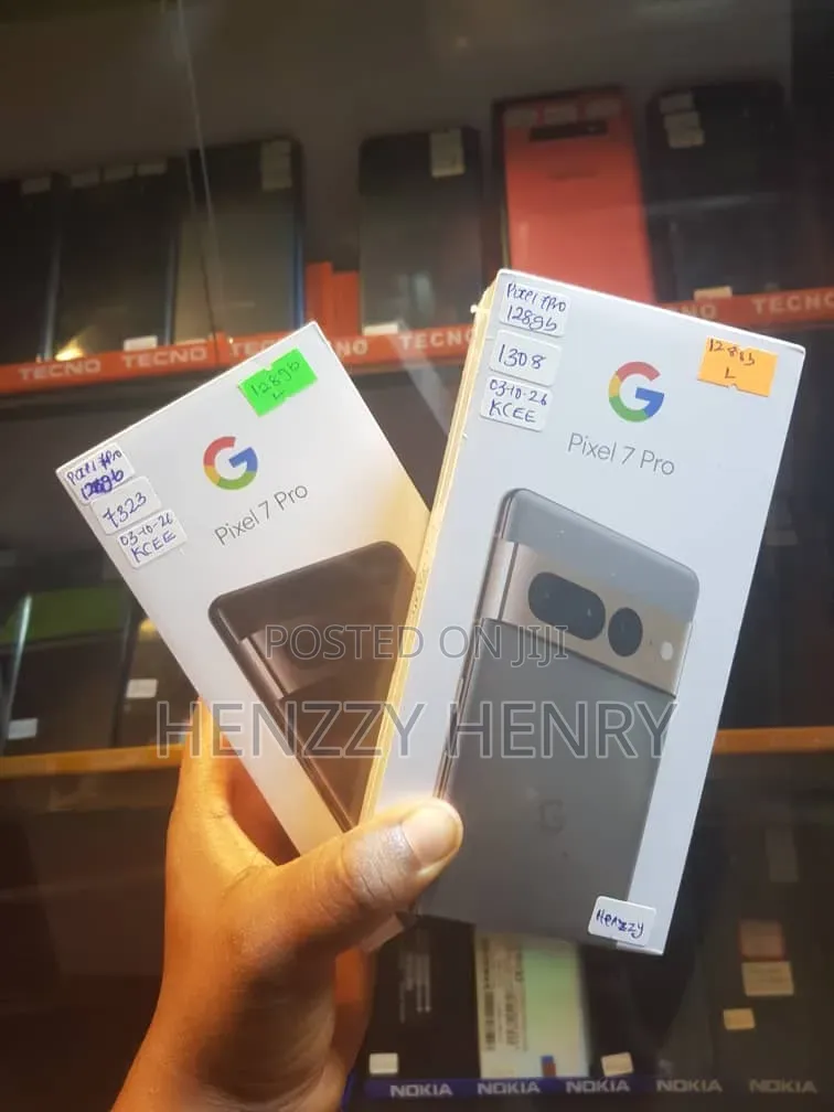 New Google Pixel 7 Pro 128 GB Black