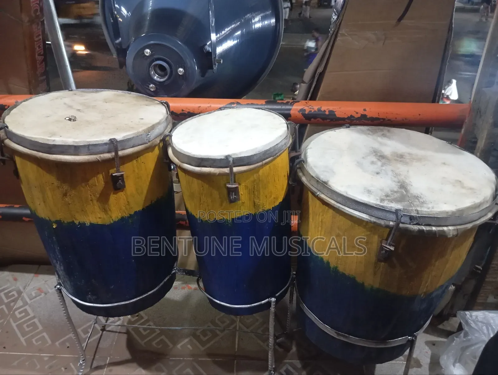 3 Set of Local Drum(Agbamole)