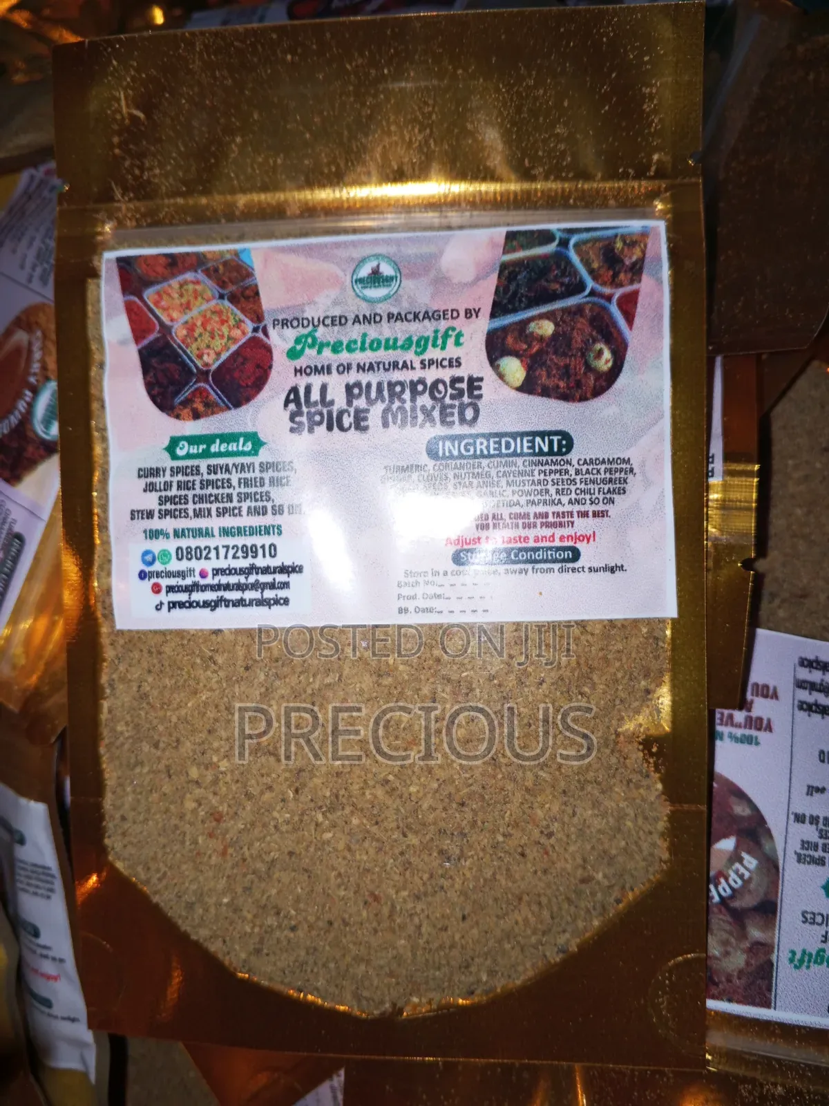 All Purpose Mixed Spice