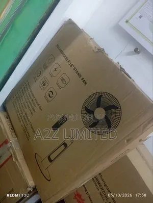 Rechargeable/ Solar Fan