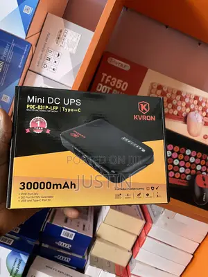 30000mah Mini Dc Ups Poe-831p-L5r | Type-C Multifunctional Network