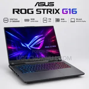 New Laptop Asus ROG Strix G16 G614 16GB Intel Core i7 SSD 1T
