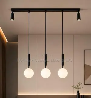 Dining Area Drop Chandelier With Double Track