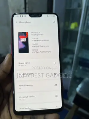 OnePlus 6 128 GB Gray