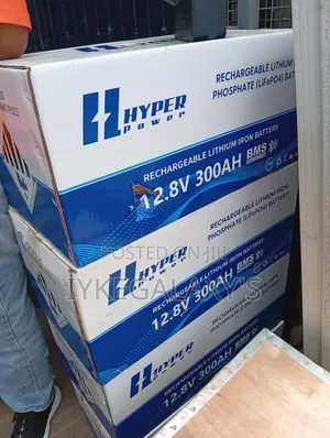 Hyper Power 12v 300ah Lithium Battery
