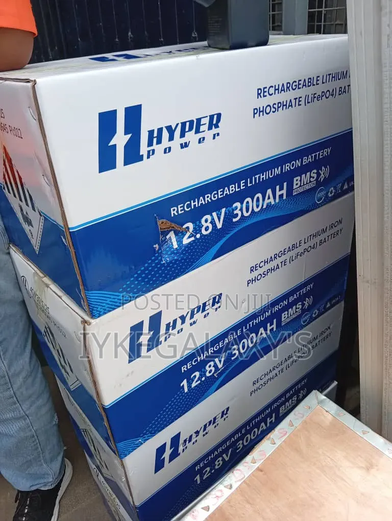 Hyper Power 12v 300ah Lithium Battery