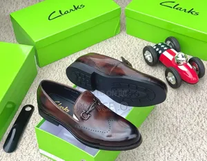 Chocolate Color Clarks Dressing Shoes